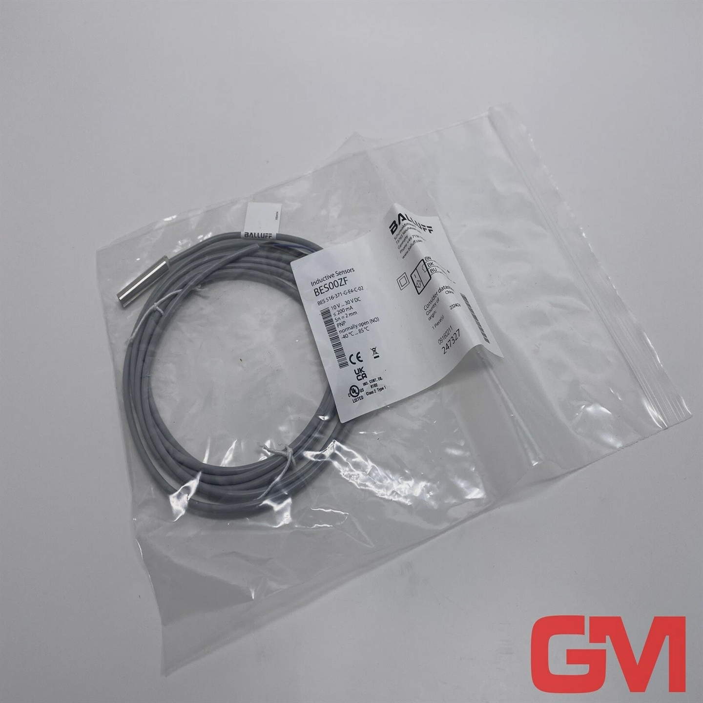 巴鲁夫电感接近开关BES00ZF传感器BES516-371-G-E4-C-02