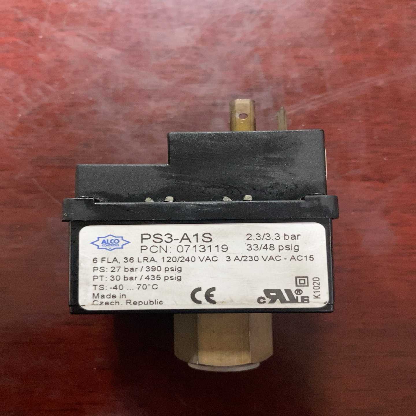 【议价】ALCO 艾默生低压保护开关 PS3-A1S没包装