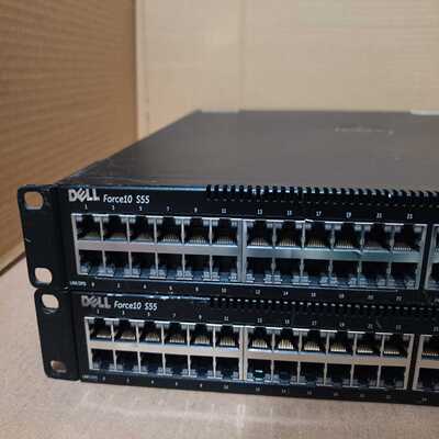 带万兆DELL戴尔S55T-AC交换机48口千兆4SFP--议价商品