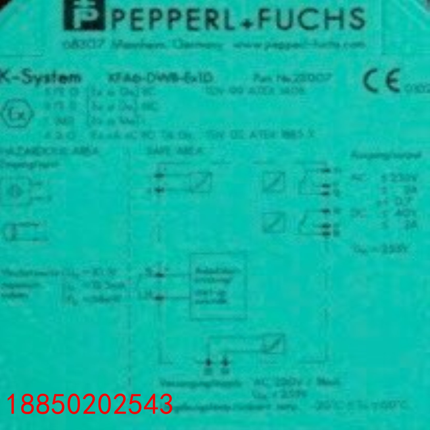 【请询价】P+F KFA6-DWB-EX1D 倍加福全新模块 231