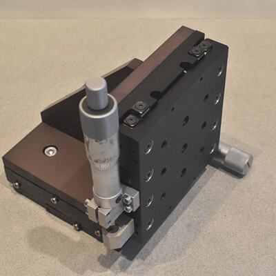 ELS LMT25 XZ 2 axis Micrometer Positioning Stage wwarranty