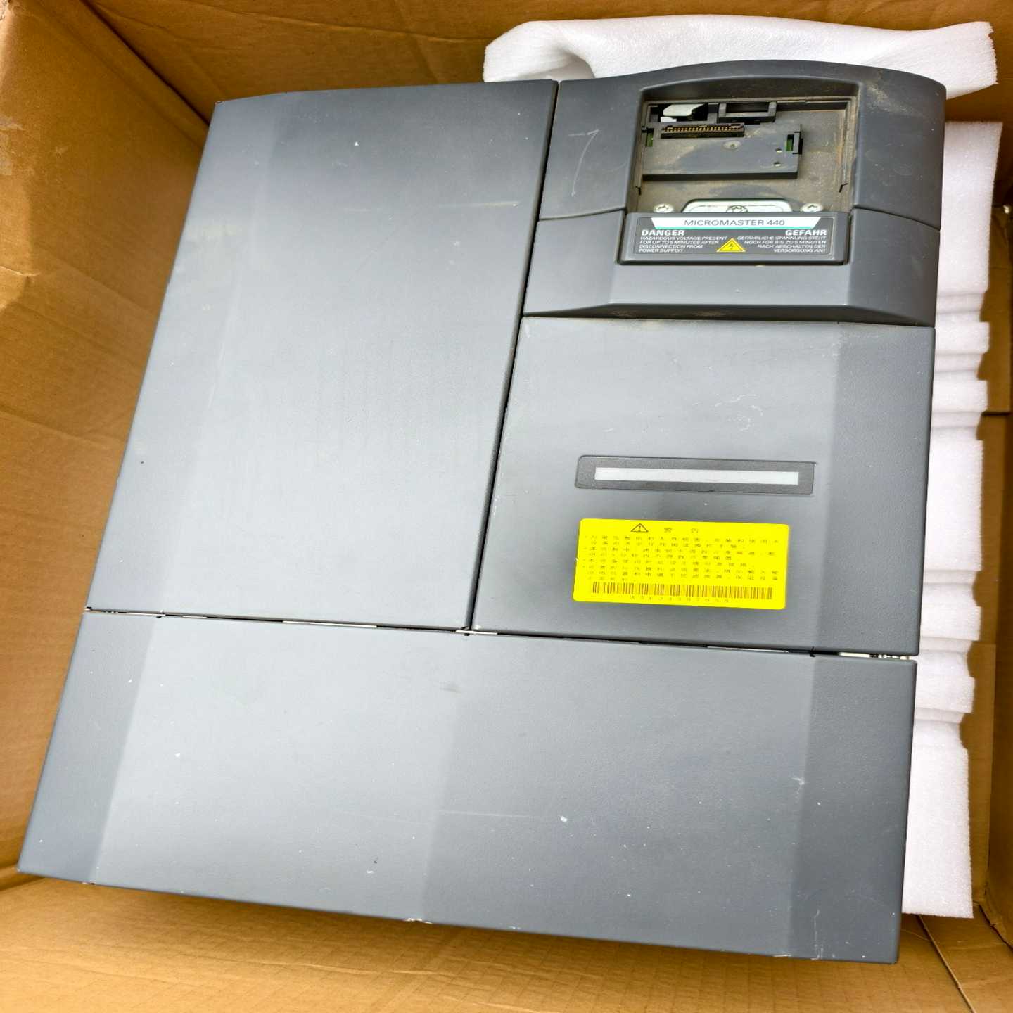 西门子6SE6440-2AD31-8DA1变频器,拆机功能正--议价商品