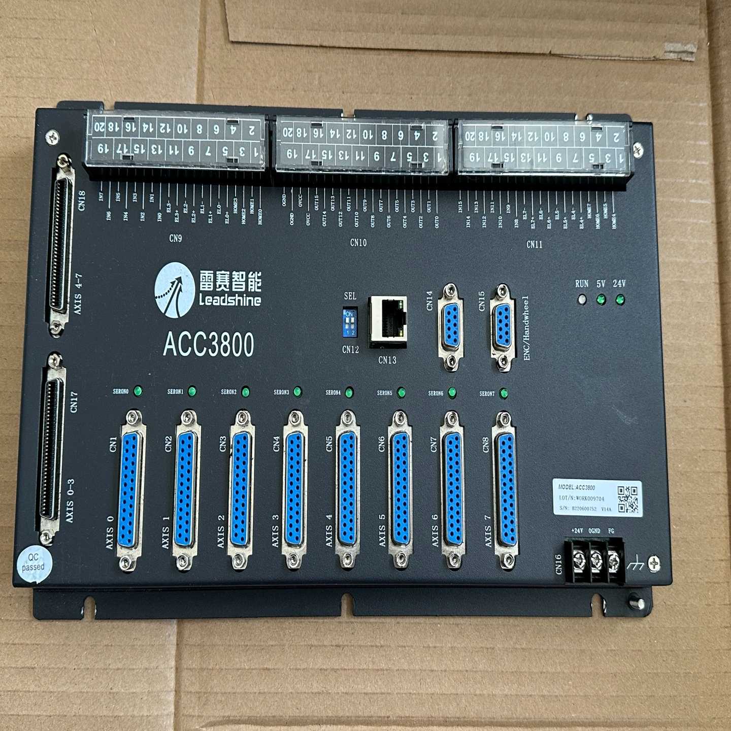 8轴卡接线盒雷塞ACC3800运动控制盒--议价商品