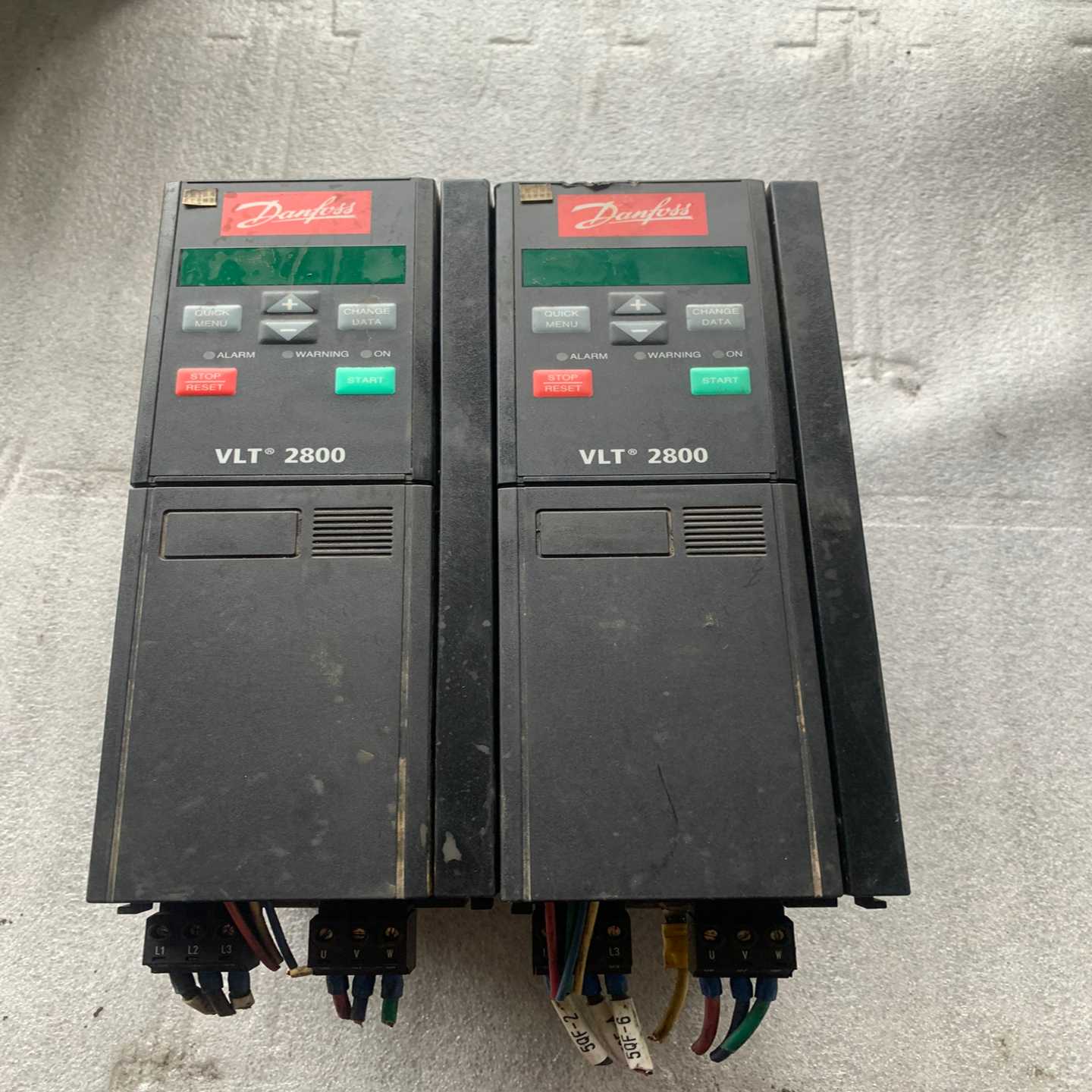 议价丹佛斯VLT2800变频器，拆机标的单价不包邮！