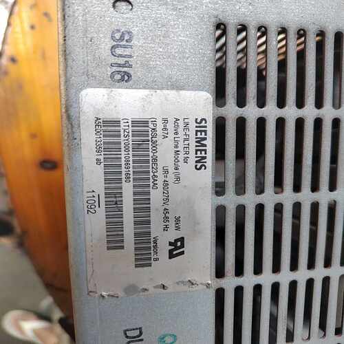 咨询-6SL3000-0BE23-6AA0滤波器36KW