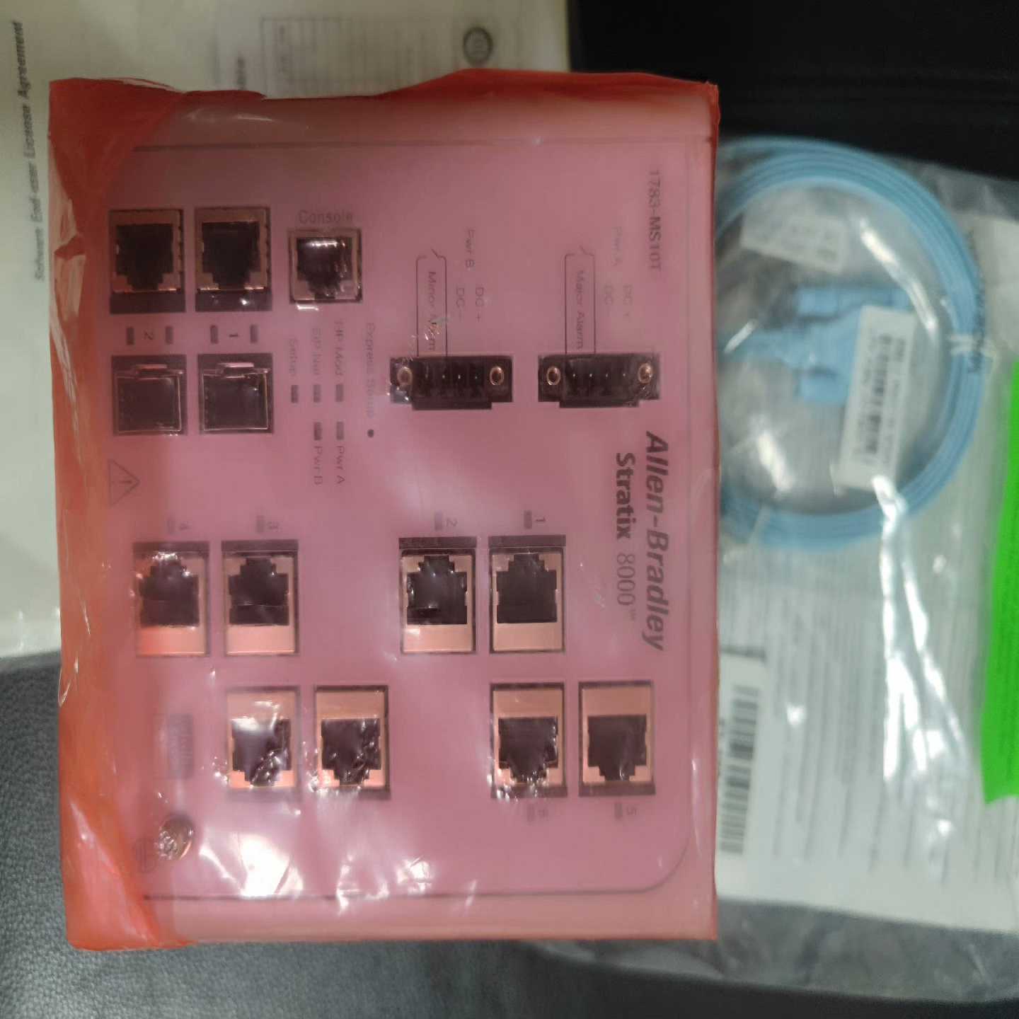 询价~交换机AB 罗克韦尔1783一MS10T交换机仅开封，原