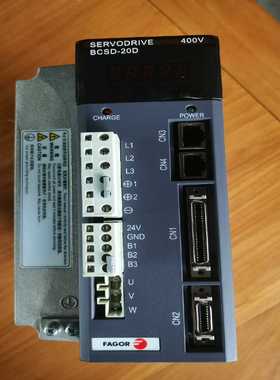 BCSD-20DMA-01法格伺服驱动器，2.0KW，拆机功--议价商品