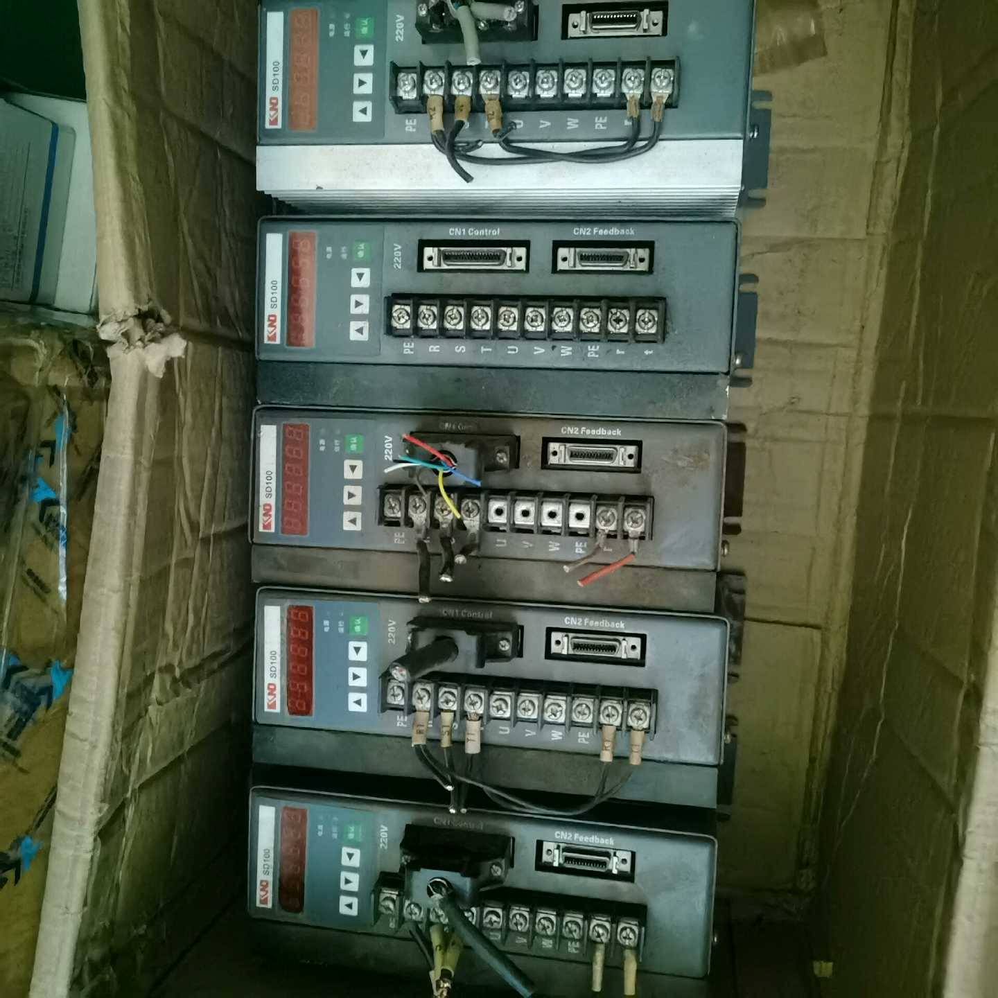 凯恩帝伺服驱动器KNDSD100，同款多台，正常使用的，包--议价商品