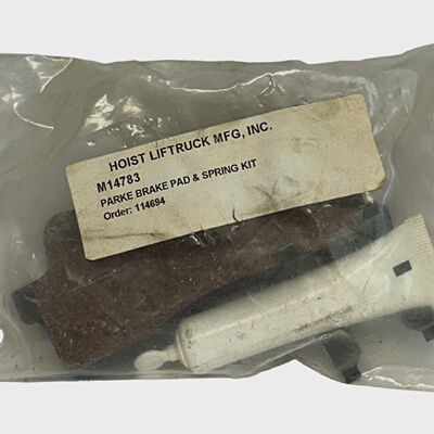 HOIST LIFTRUCK M14783  114694 OEM BRAKE PAD AND SPRING KIT F