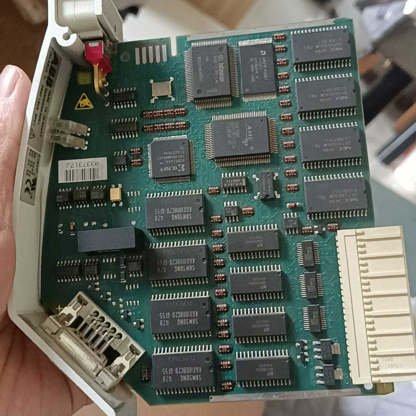 拆机下来的，ABBDCS通讯模块FI830F，Profib--议价商品