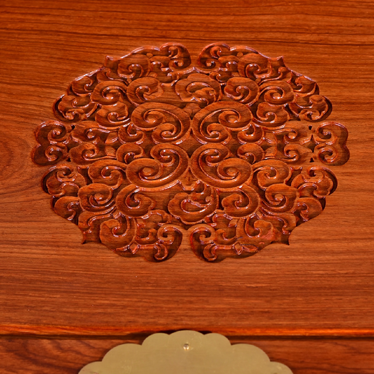 红木家具刺猬紫檀花梨木梳妆台卧室新中式实木化妆柜化妆桌小