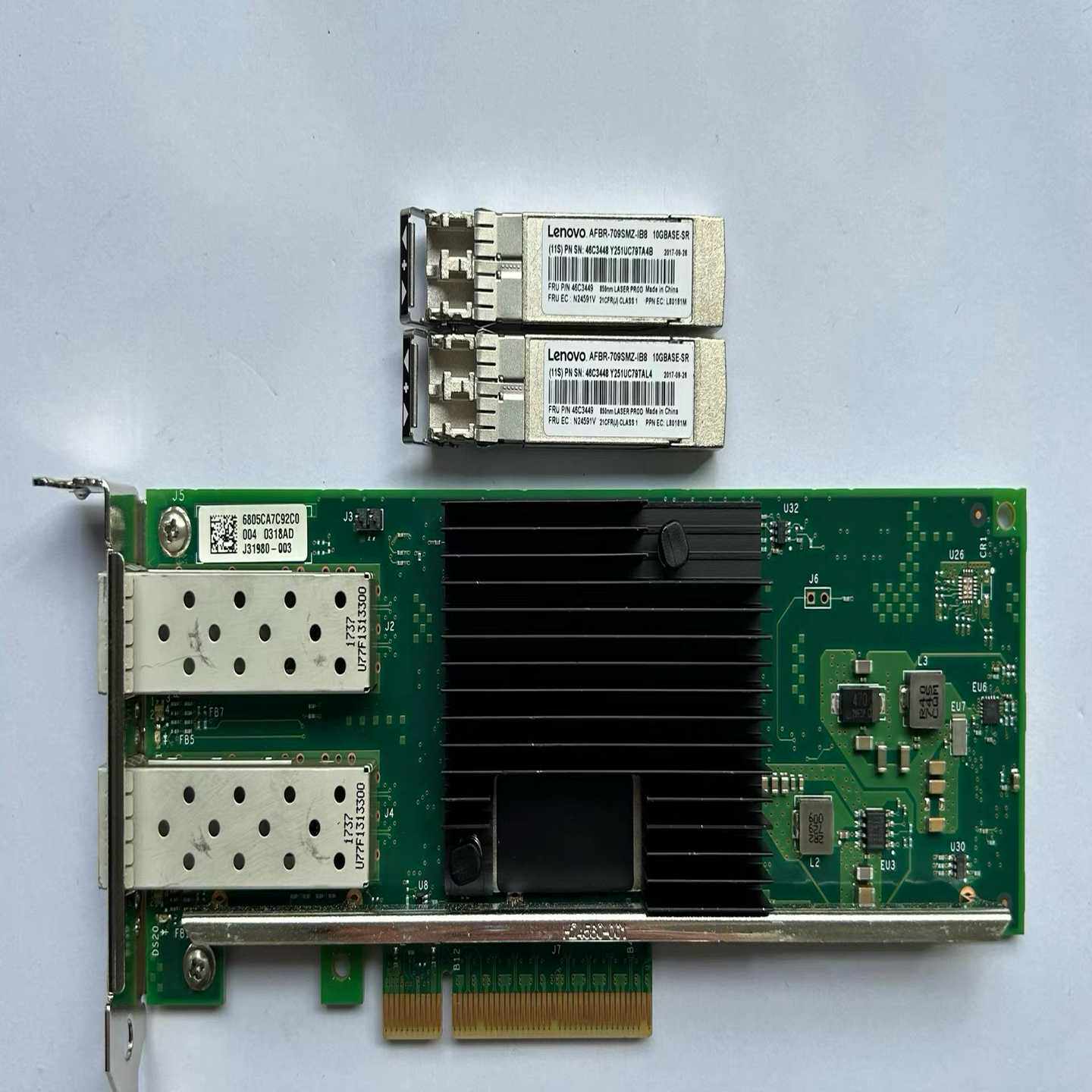 IBM联想0YK615X710DA2双口万兆光纤网卡-议价