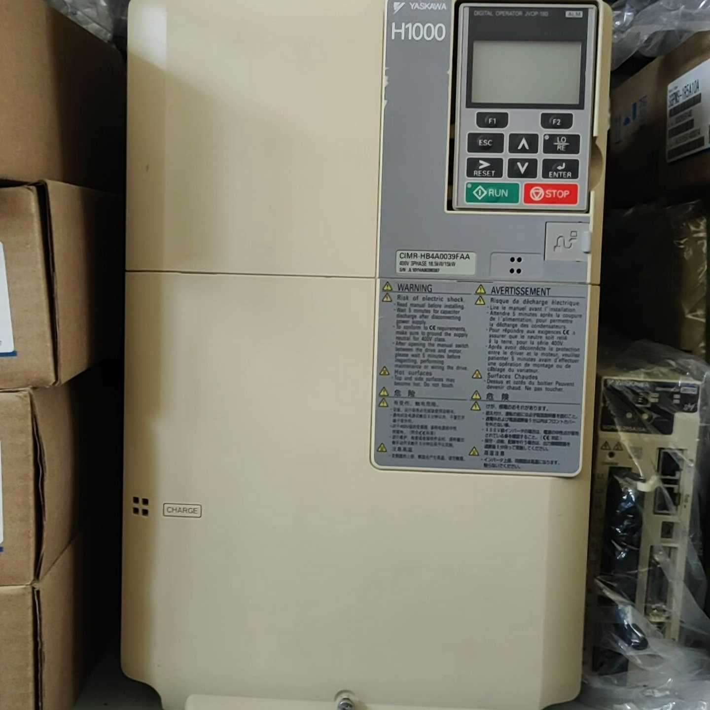 安川变频器H100018.5KW/15KW变频器CIMR--议价商品