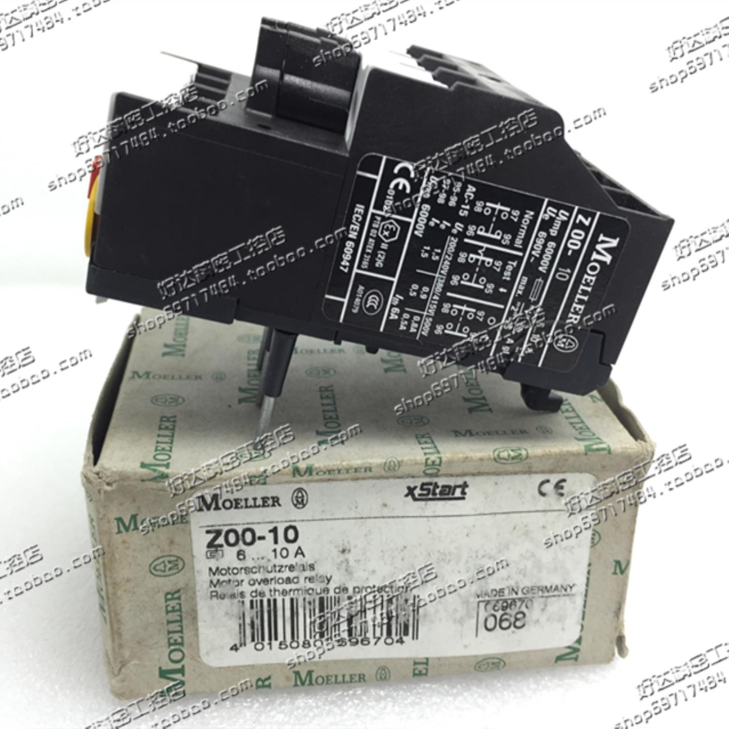 原装正品金钟穆勒MOELLER热过载继电器Z00-106-10A现货全新