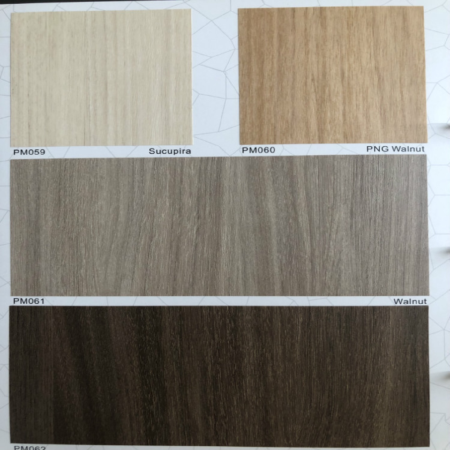 日本pp家具贴膜PM系列橱柜储物柜pp平贴吸塑膜家具木纹翻新贴膜