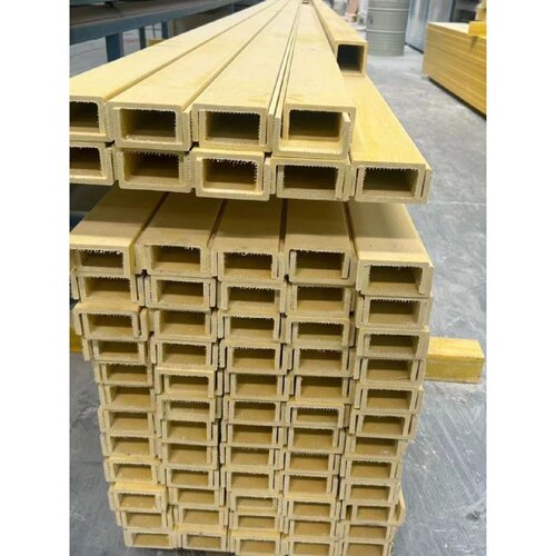 玻璃钢拉挤型材方管圆管槽钢角钢工字钢圆棒带钢拉挤盖板绝缘防腐