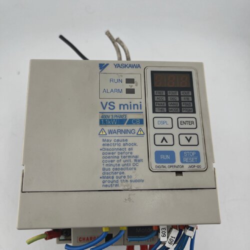 YASKAWA CIMRXCBC40P7  1.1KW VS MINI INVERTER DIGITAL OPERATO