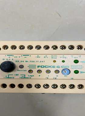 询价FOCKE&CO继电器德国福克ES06Nr.750.1