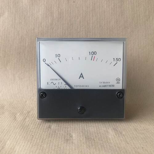 Toyo Keiki ACF8 Analog Amperemeter 109676