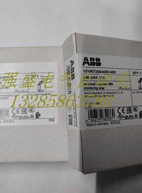 议价ABB电流监视器CM-SRS.21S/22S/11S货号1SVR730840R0400/R1500