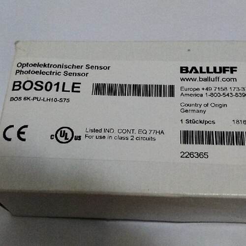 议价BOS01LE BOS 6K-PU-LH10-S75 原装BALLUFF/巴鲁夫感测器