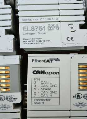 EL6751：倍福模块，EL6751-0010；技改拆机，--议价商品