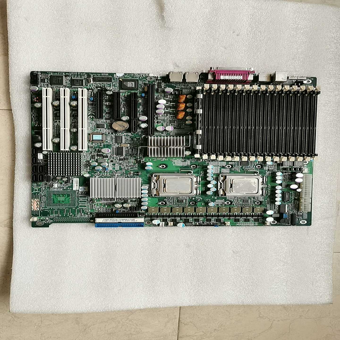 议价~超微X7DBE+ 771双路服务器主板 5000P 双路至强