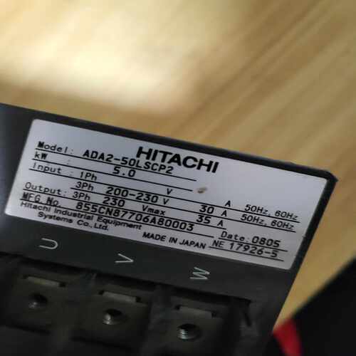(议价)日立伺服驱动器5KW ADA2-50LSCP2 ，功