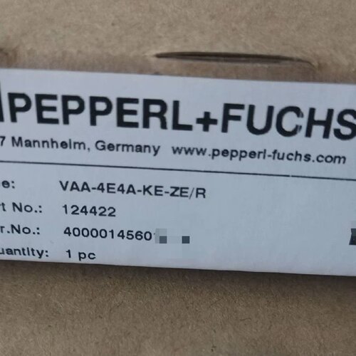 溢价-德国倍加福传感器VAA4E4AKEZER安全栅控制器