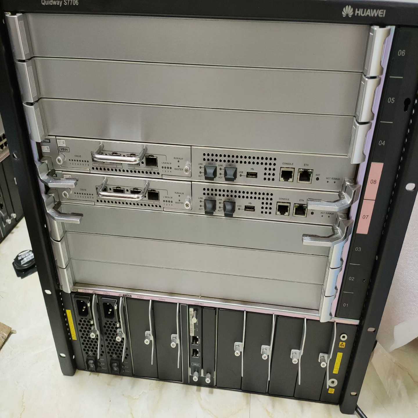 询价~华为S7706  核心交换机 SRUE主控套包 ES1D2S