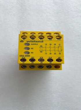 wieland威琅安全继电器 SNO 2005-17 S拍前询价