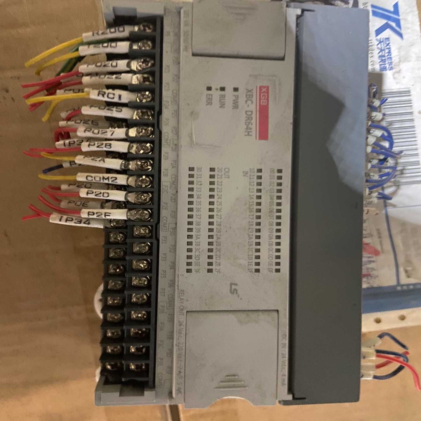 韩国LS产电/电气XBC-DR64H可编程控制器，原装正--议价商品