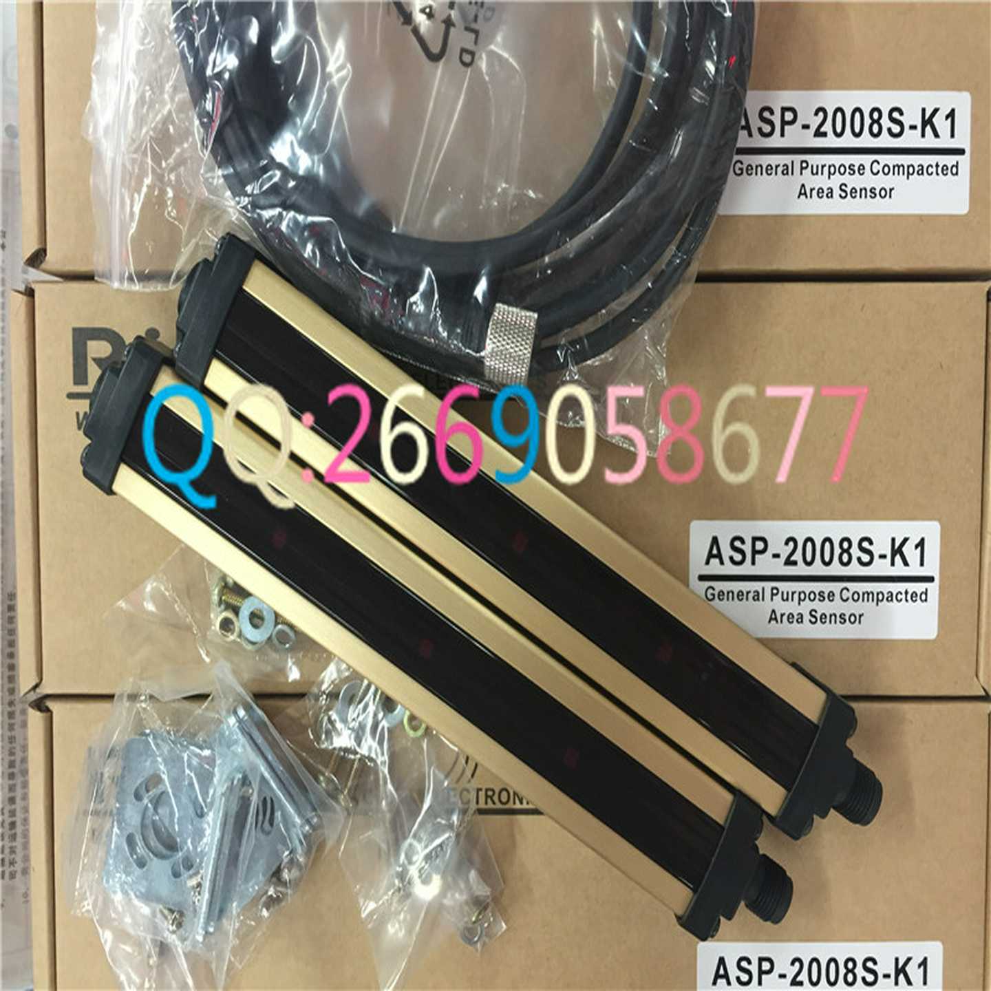 RIKO原装ASP-2008S-K1全新正品台湾力科光幕安全光栅