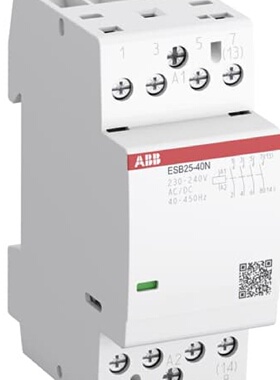 议价原装ABB建筑型接触器  ESB25-40N-06   230V-240VAC/DC