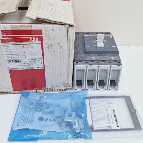 ABB SACE TMAX T4 H 250  1SDA054220R1 Circuit Breaker 100A 4P