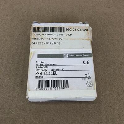 TELEMECANIQUE RE4 BLINKER Timer FLASHER RE4CL11BU 09960