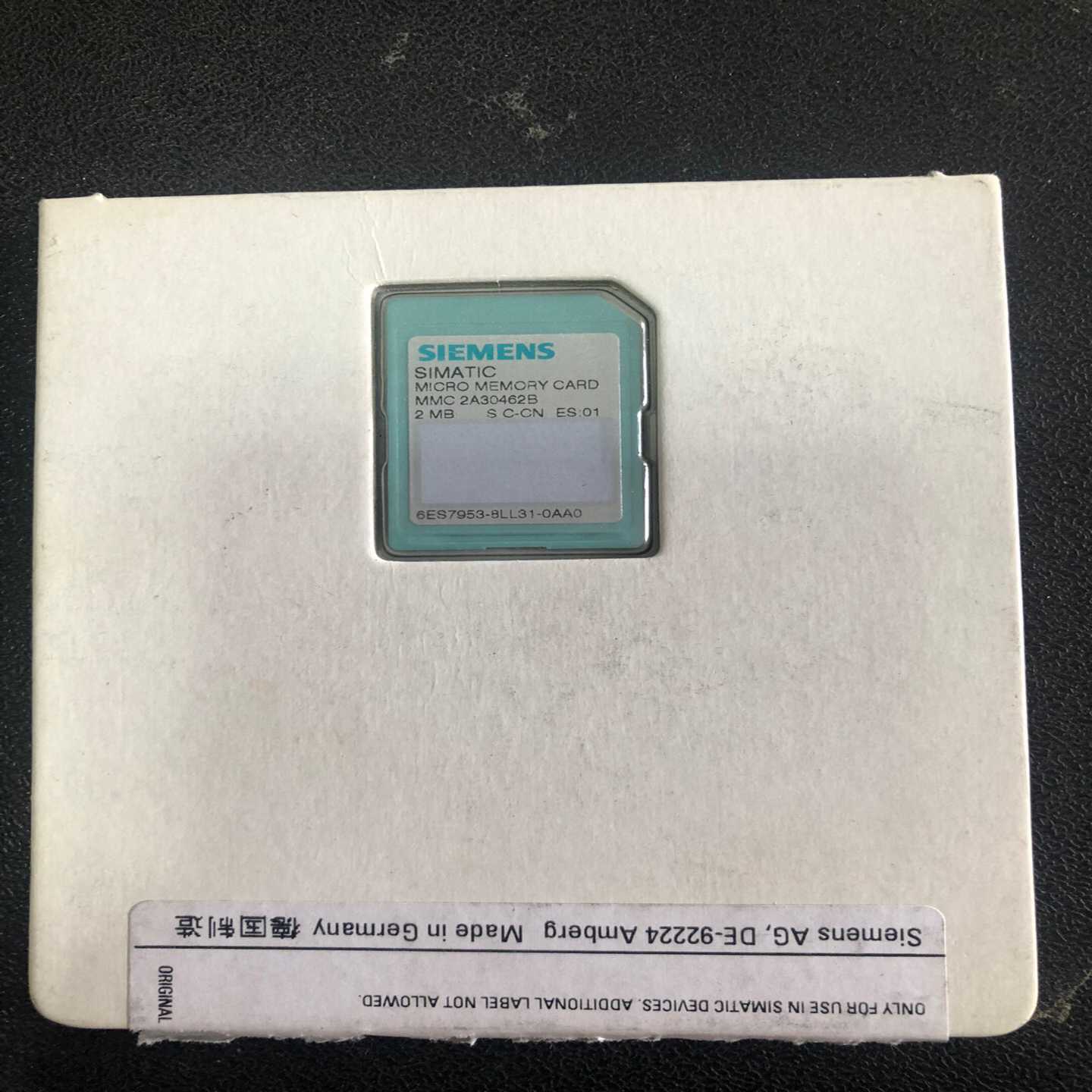 【议价】6ES7953-8LL31-0AA0内存卡2MB适用