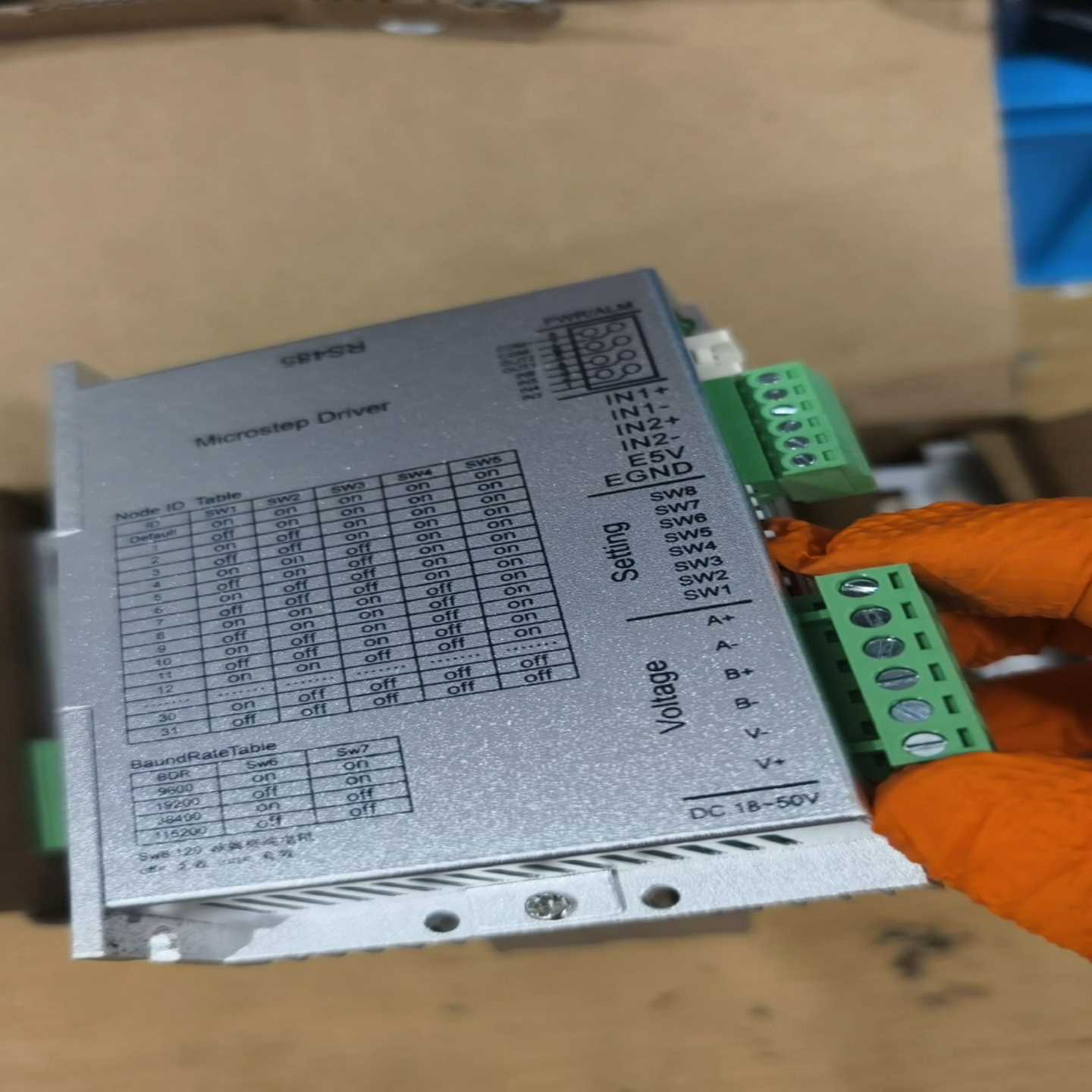 锐特485总线步进驱动器NT60-g24-50V/5A步-询价客服