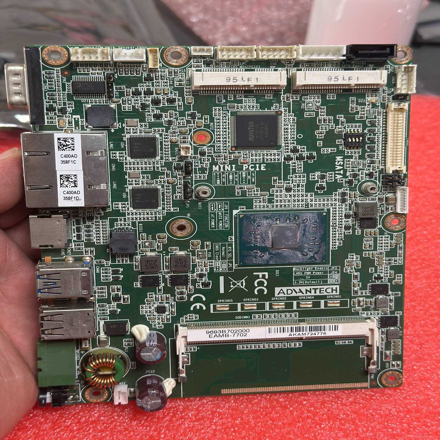 议价研华EAMB-7702Rev.A1拆机板功能包好