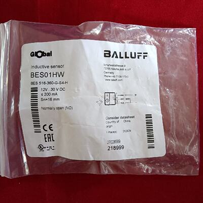 【巴鲁夫 Inductive Sensor BES01HW】--议价商品