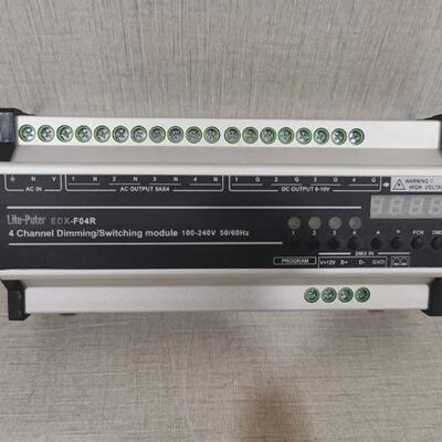 LitePuter EDXF04R 4 Channel DimmingSwitching Module 100240V
