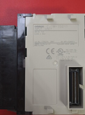 议价CJ1WID211欧姆龙PLC模块二手拆机功能正常成适用