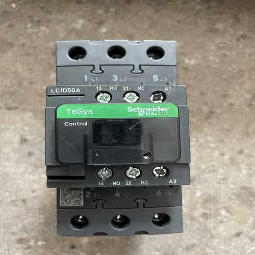 施耐德交流接触器LC1D50A，TeSys系列，拆机的，功能