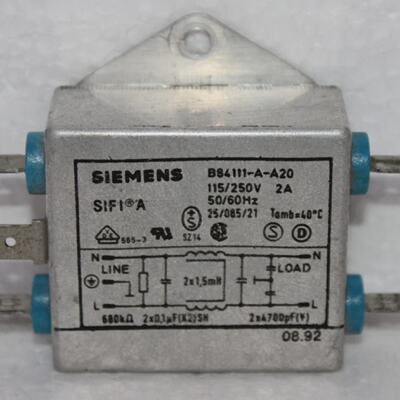 SIEMENS B84111AA20 GeneralPurpose Filter SIFIA Series