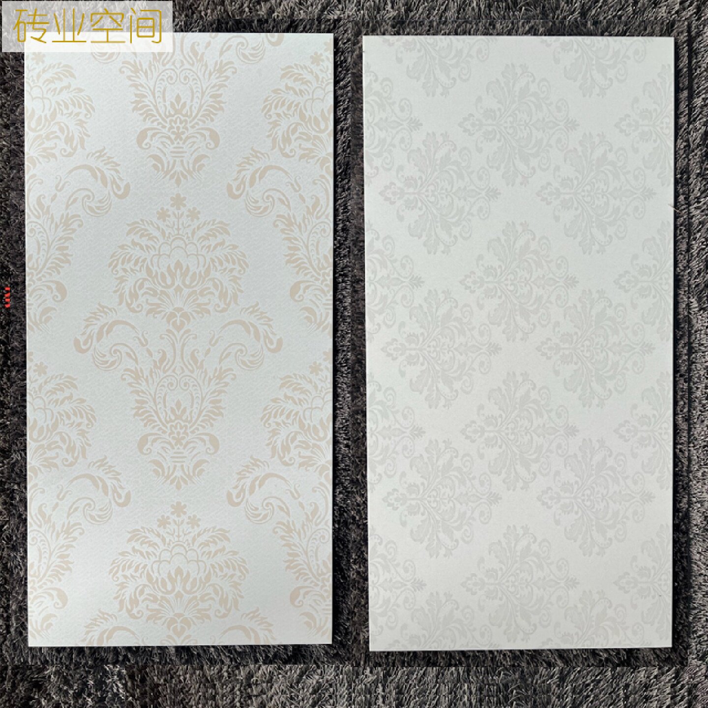 纺墙纸瓷砖400x800欧式客厅卧室仿壁纸墙砖瓷片泡水砖