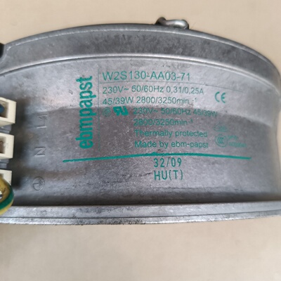 德国原装ebmpapstW2S130AA0371工业风-议价