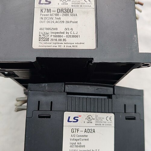 【询价】LS产电PLC-K7M-DR30UG7-AD2A一套成色