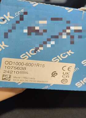 西克SICKOD1000-6001R15激光测距传感器，德--议价商品