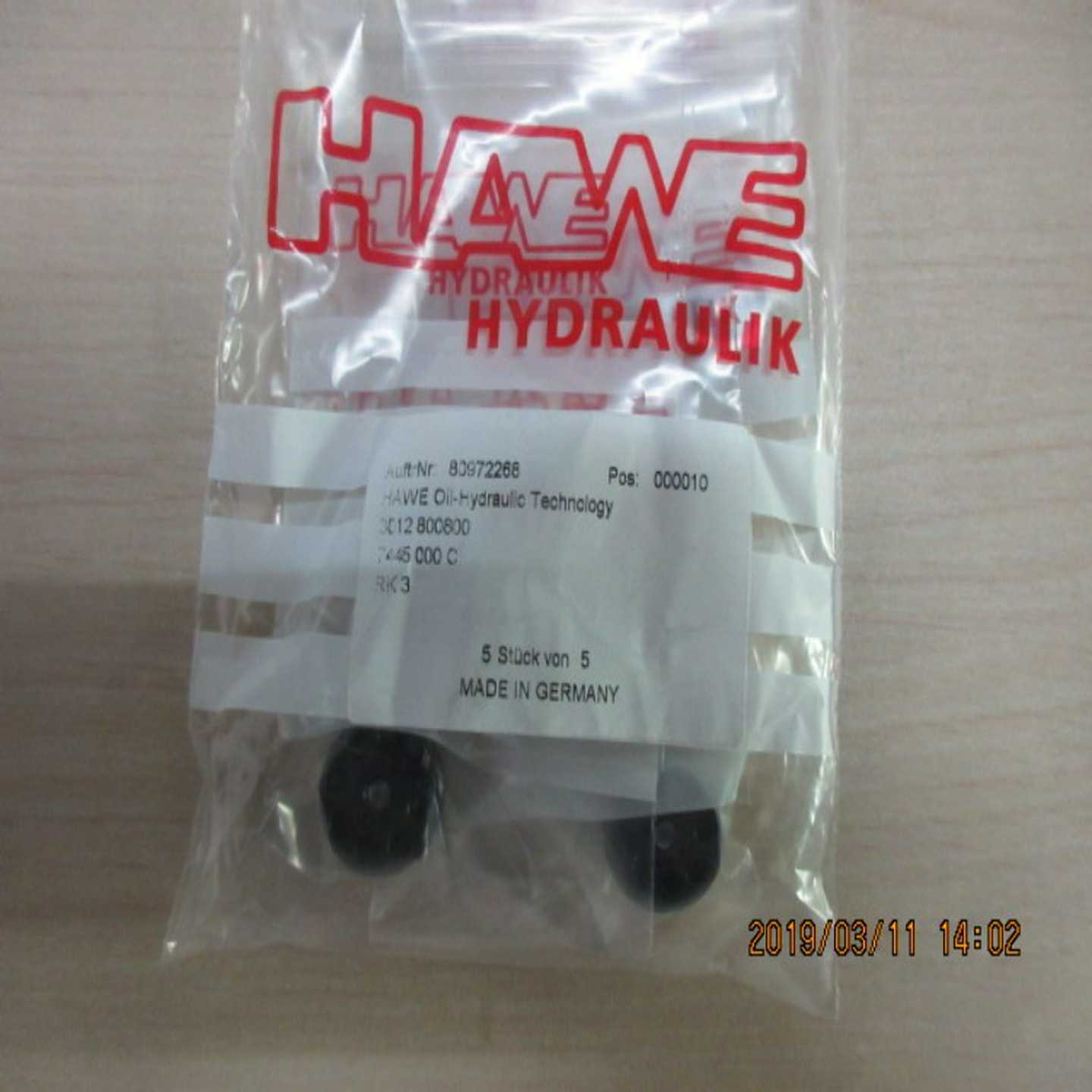 德国HAWE/  RK1 RK2 RK3 RK4 RK5 RK6 RK7 单向阀 液压