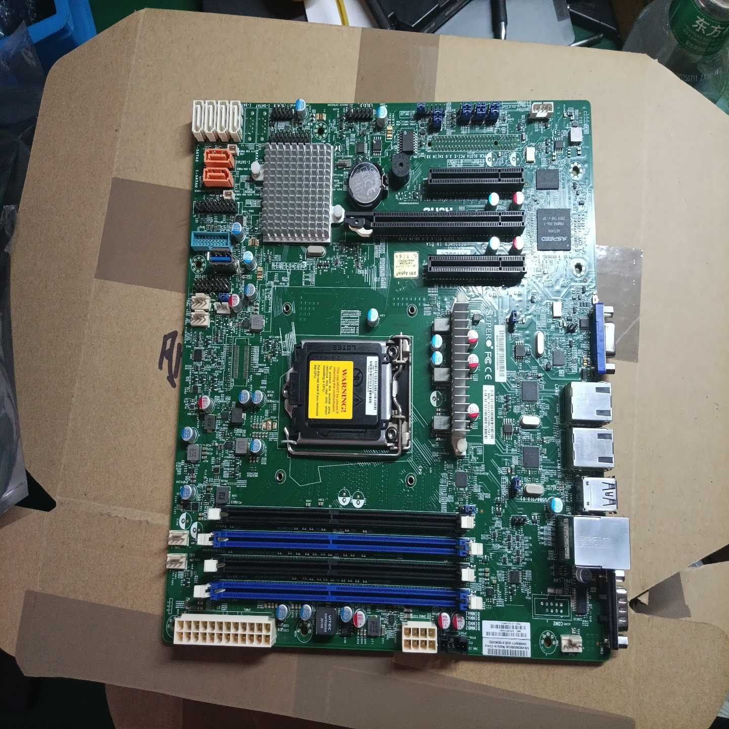 （议价）超微X11SSL-F主板，支持A1151针脚，C232芯